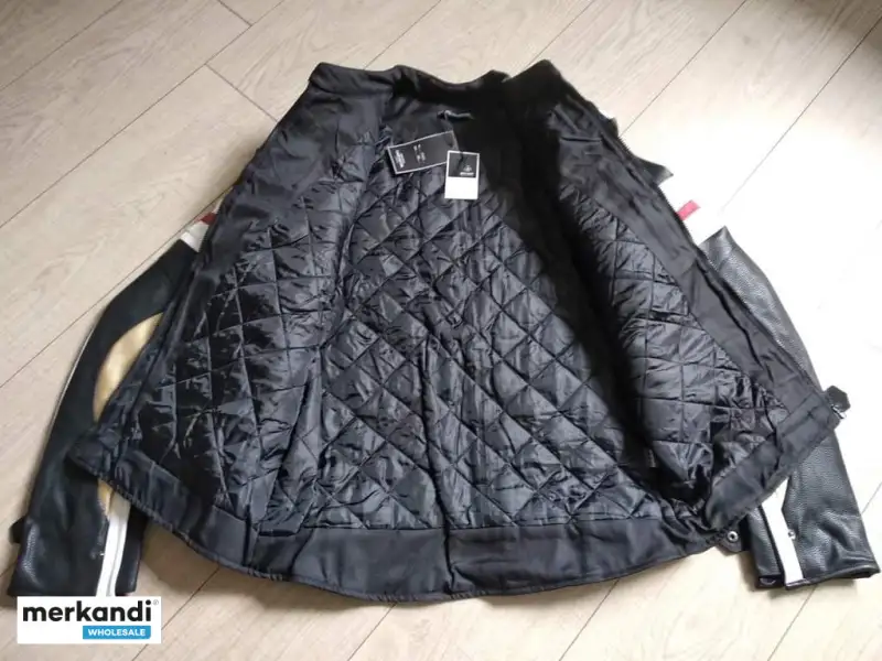 Chaqueta de stock moto chaqueta moto forro eco cuero zalando