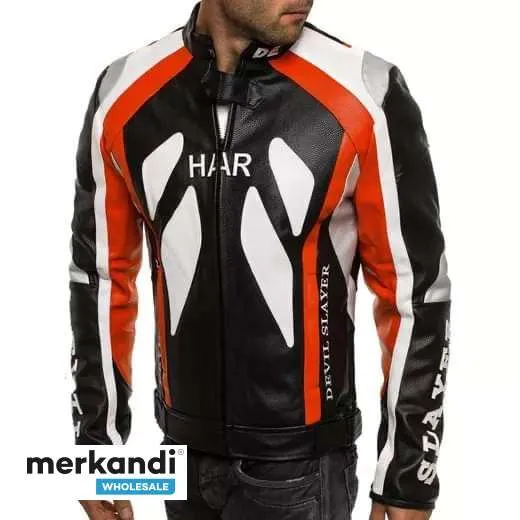 Chaqueta de stock moto chaqueta moto forro eco cuero zalando