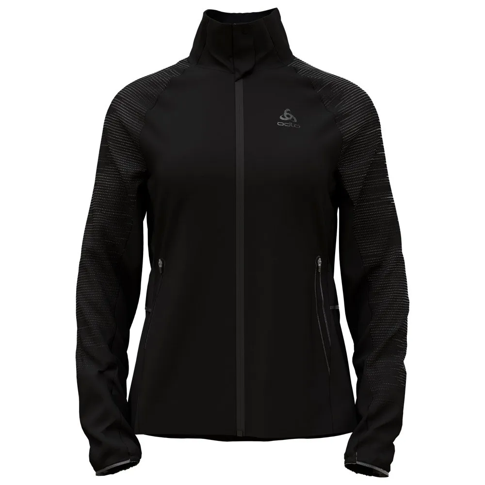 Chaqueta de trail Odlo Zeroweight Pro Warm Reflect Wmn Black