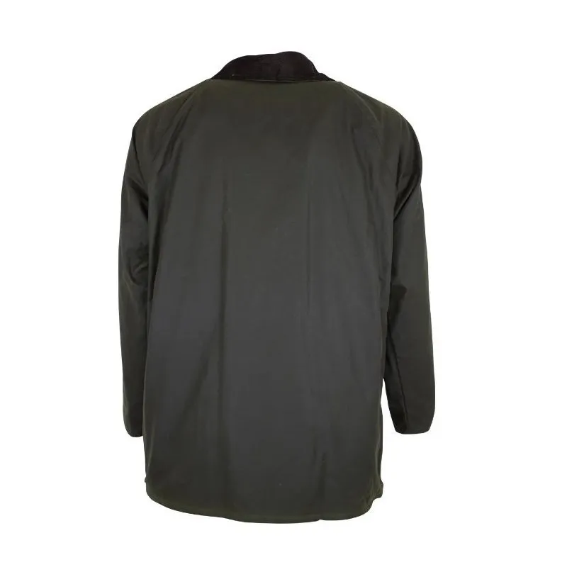 Chaqueta encerada Oxford Blue Gamekeeper Green
