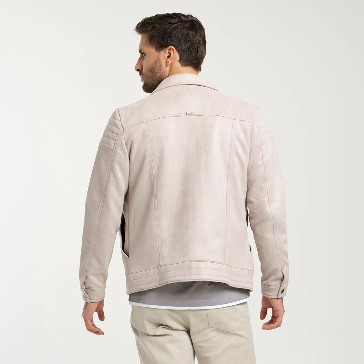 Chaqueta Gamuza Regular Summit