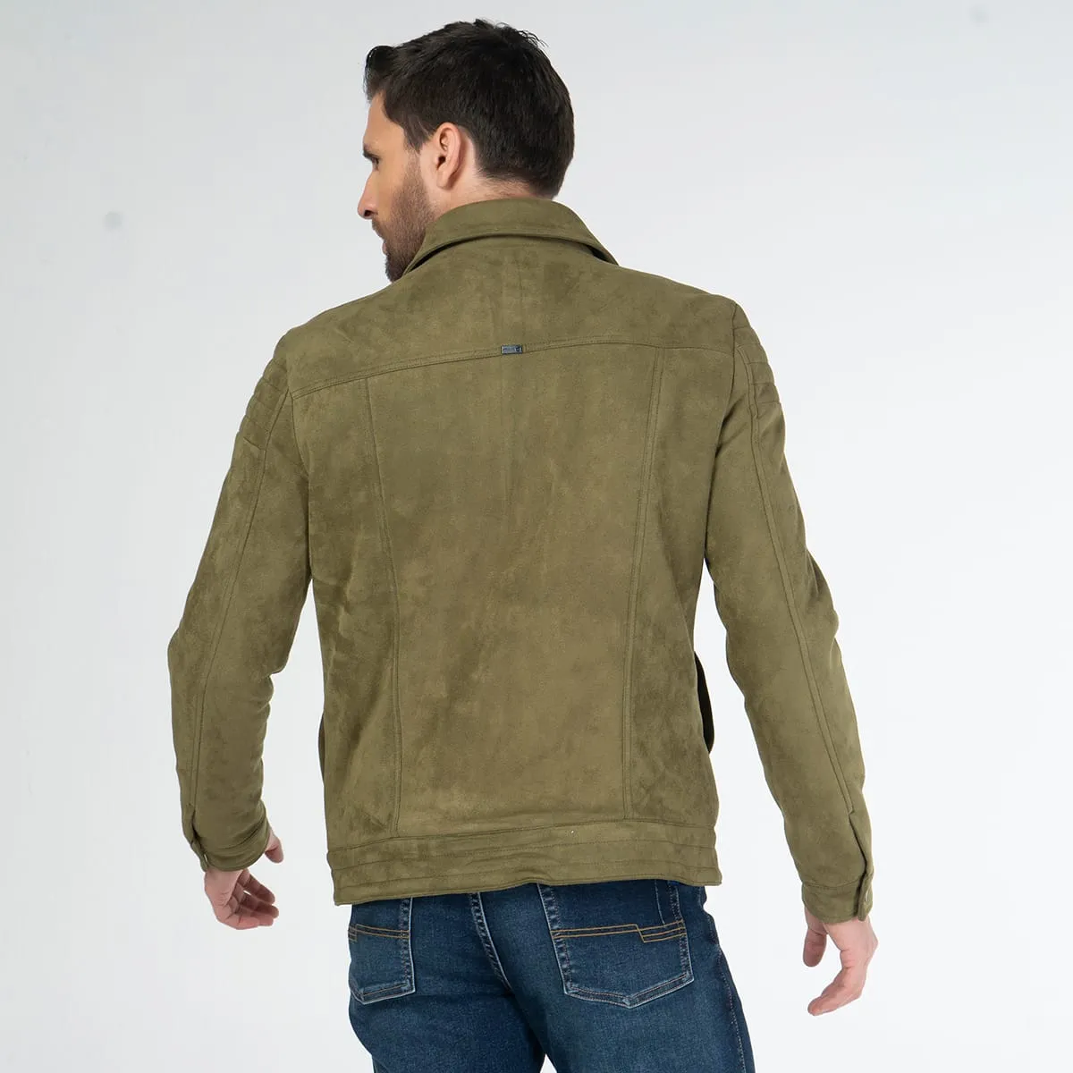 Chaqueta Gamuza Regular Summit