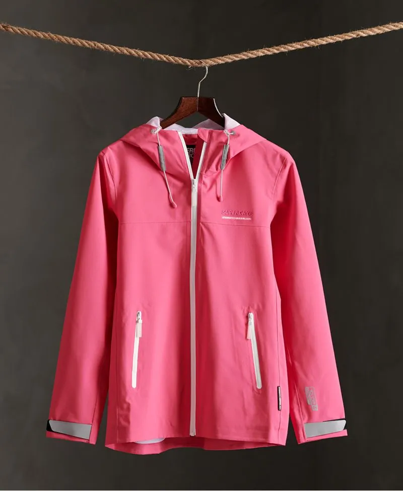Chaqueta Rompe Vientos Para Mujer Ls Essentials Harpa Waterproof Superdry 52078