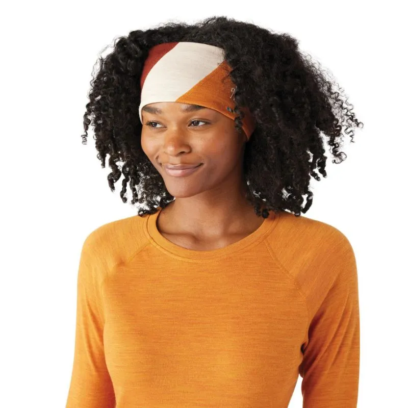 Cinta para la cabeza Smartwool Thermal Merino Colorblock Headband (Marmalade)