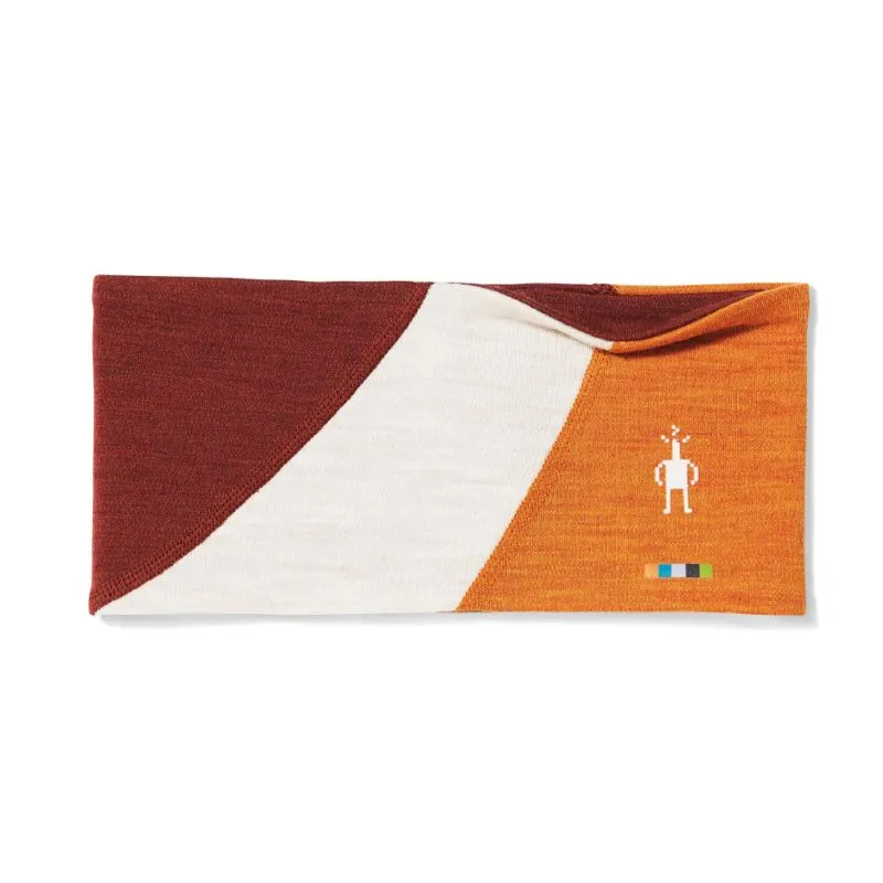 Cinta para la cabeza Smartwool Thermal Merino Colorblock Headband (Marmalade)