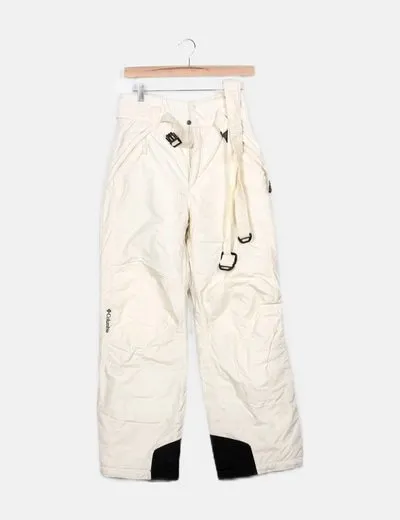 Columbia Pantalón de esquí beige