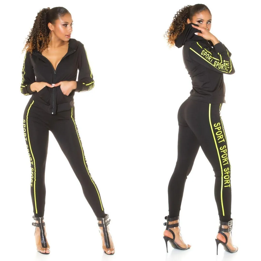 Conjunto Fashion Sport Amarillo