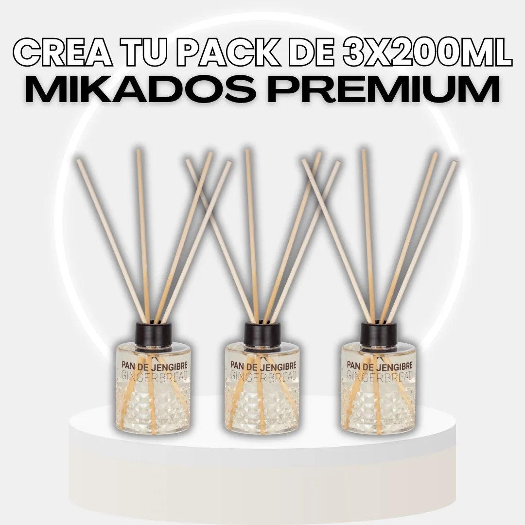 Crea tu Pack de 3 Mikados Premium