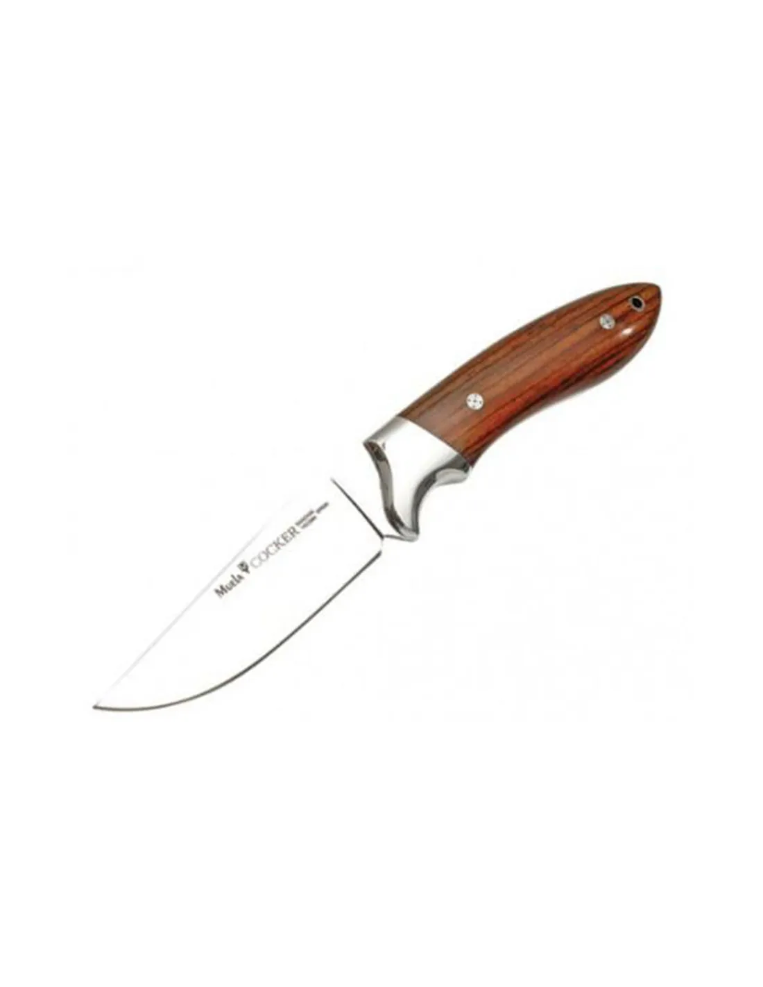 Cuchillo caza Cocker, hoja en acero Samdvol