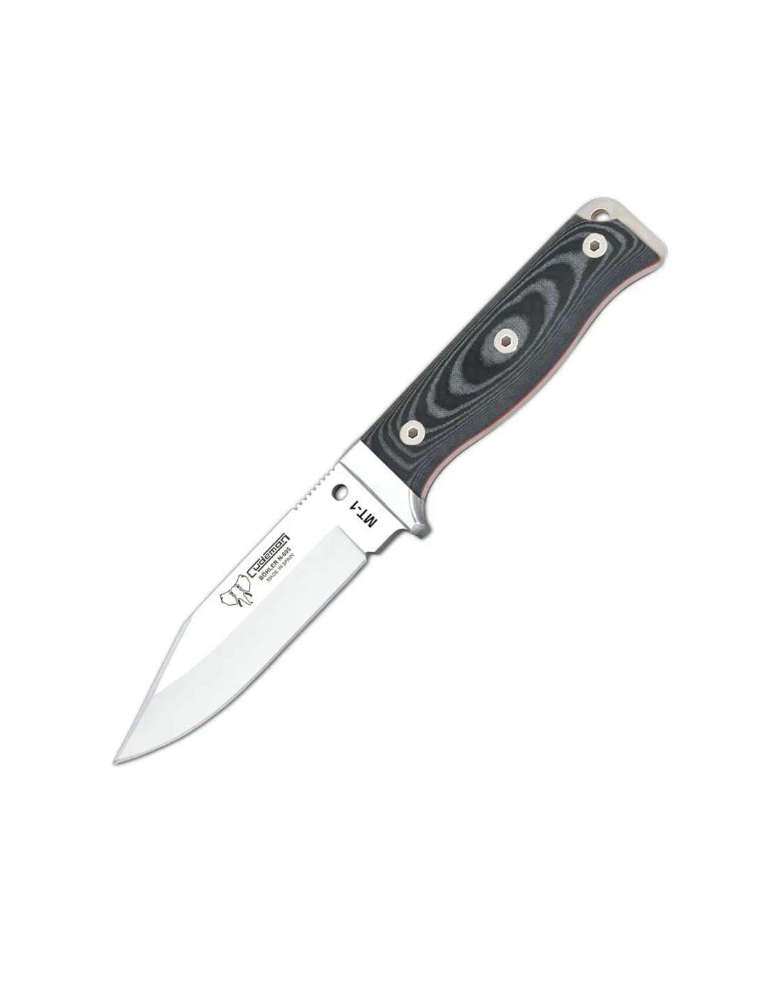 CUCHILLO MT1 MANGO MICARTA, HOJA 11 CMS.