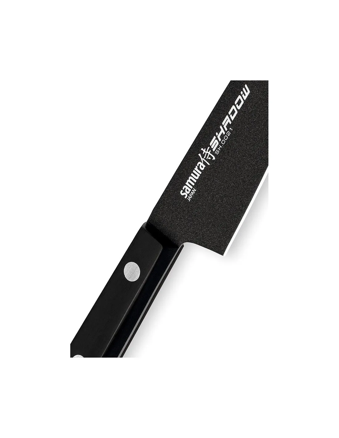 Cuchillo Samura Shadow para Verduras, hoja 120 mm.