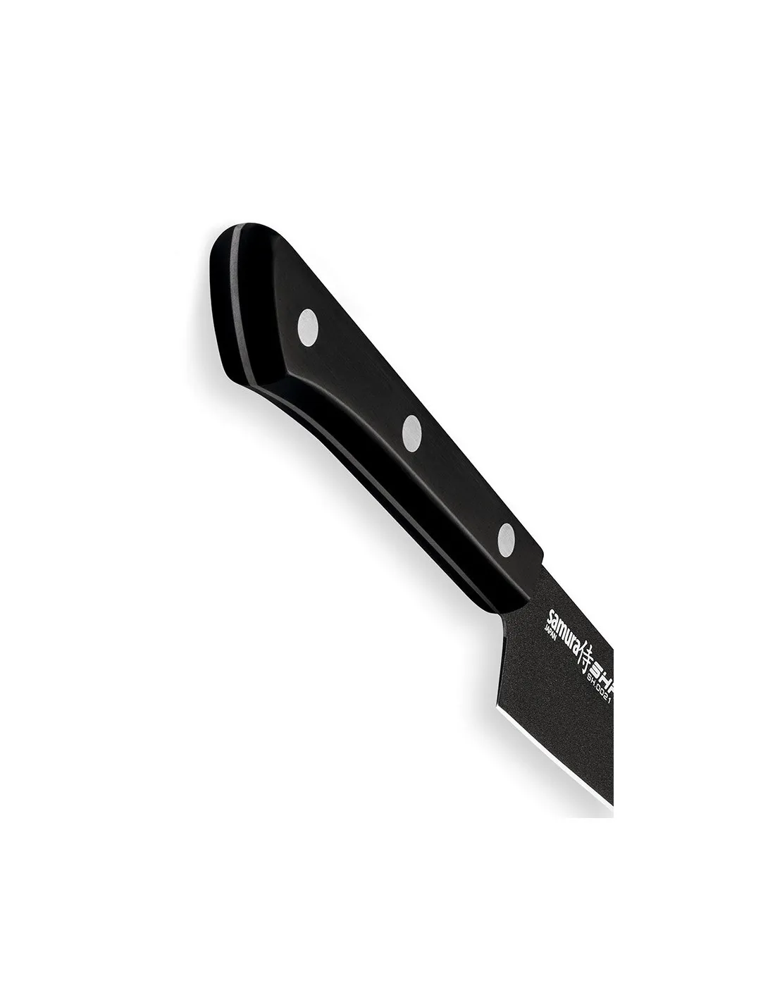 Cuchillo Samura Shadow para Verduras, hoja 120 mm.