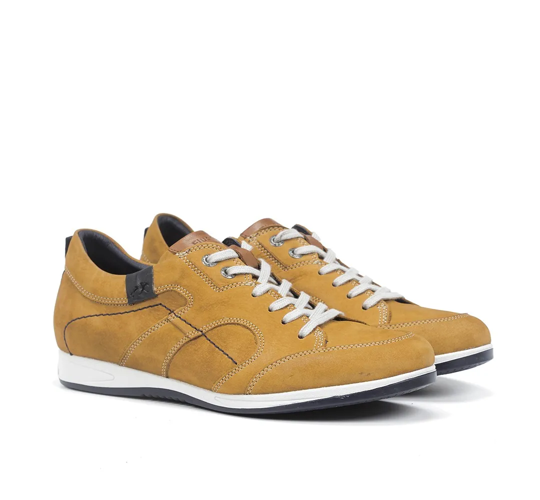 DANIEL 9734 Zapato de Cordones Amarillo