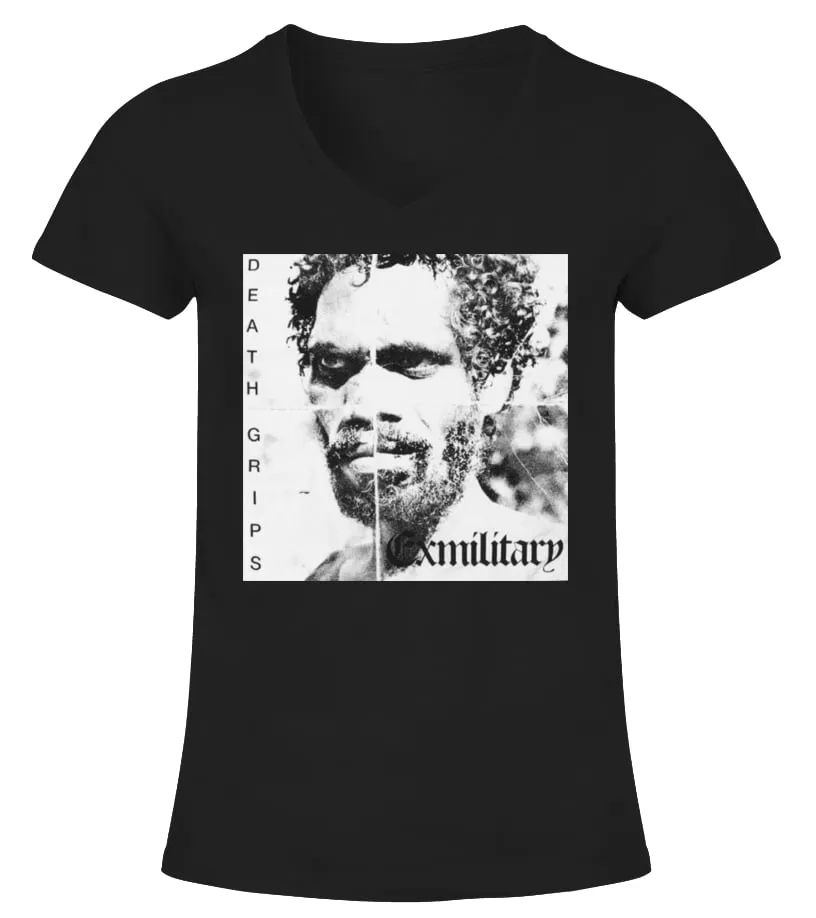 Death Grips Merch Camiseta cuello pico Mujer
