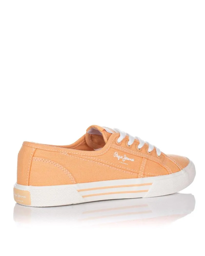 Deportivas de Mujer PEPE JEANS ZAPATILLAS LONA PLS 31287 NARANJA