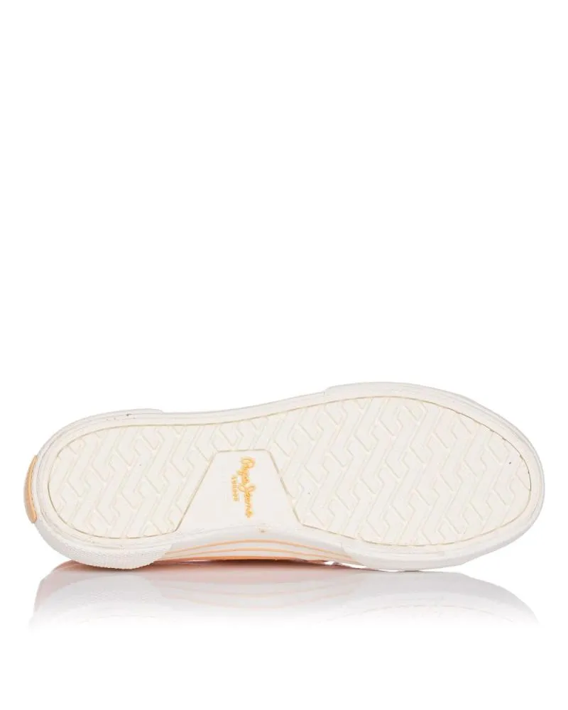 Deportivas de Mujer PEPE JEANS ZAPATILLAS LONA PLS 31287 NARANJA