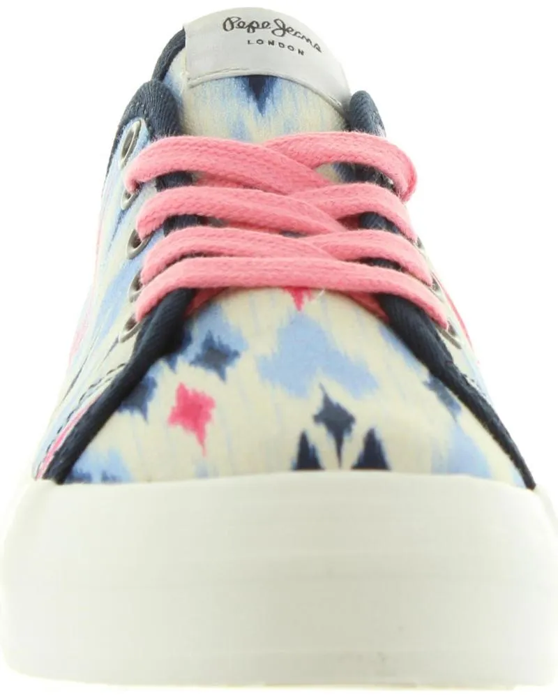 Deportivas de Mujer y Niña PEPE JEANS PGS30274 HANNAH 542 ULTRA BLUE