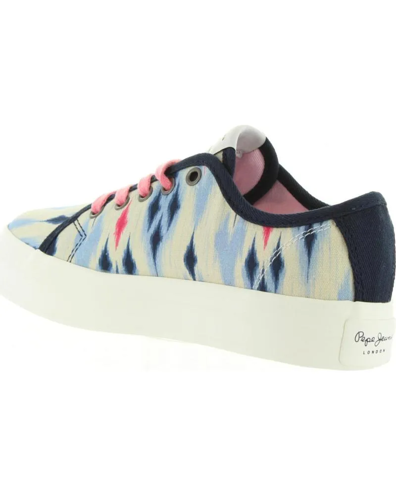 Deportivas de Mujer y Niña PEPE JEANS PGS30274 HANNAH 542 ULTRA BLUE
