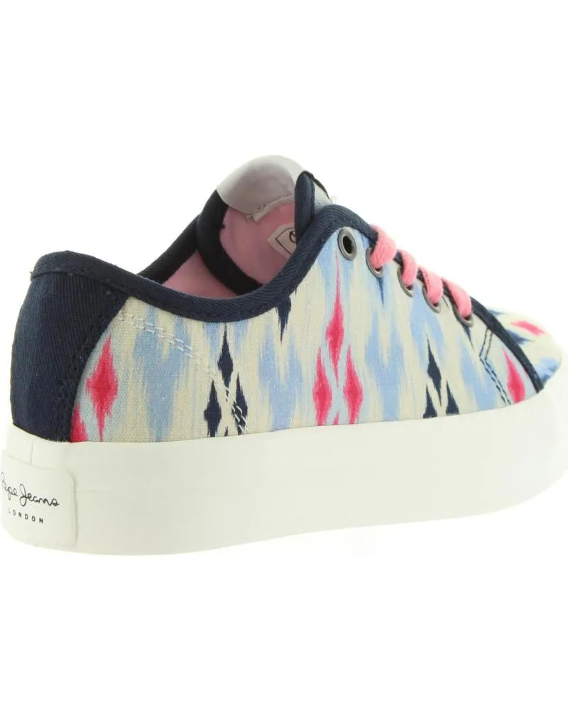 Deportivas de Mujer y Niña PEPE JEANS PGS30274 HANNAH 542 ULTRA BLUE
