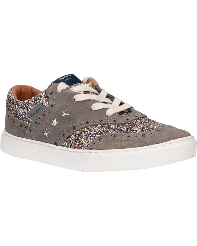 Deportivas de Niña PEPE JEANS PGS30217 MONTREAL BROGUE 957 DARK GREY