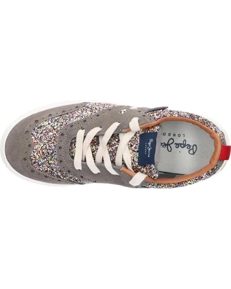 Deportivas de Niña PEPE JEANS PGS30217 MONTREAL BROGUE 957 DARK GREY