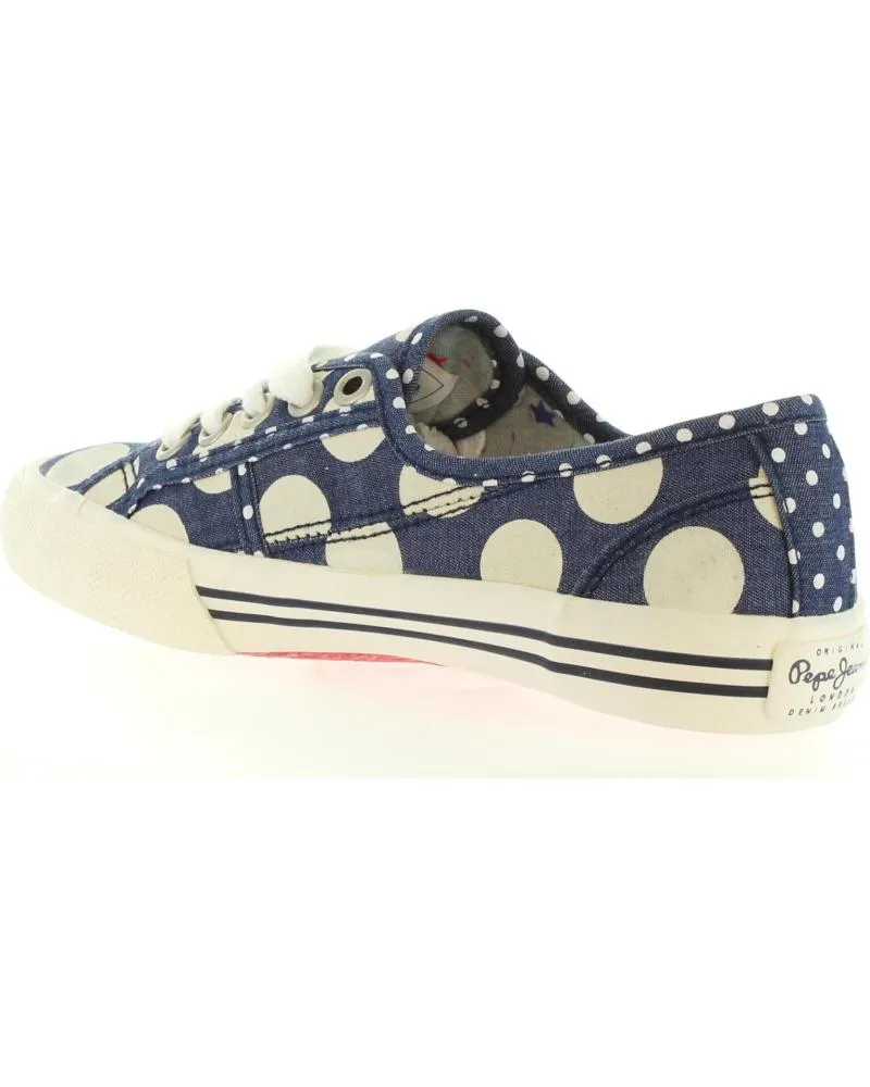 Deportivas de Niña y Niño PEPE JEANS PGS30178 BAKER 548 BLUEPRI
