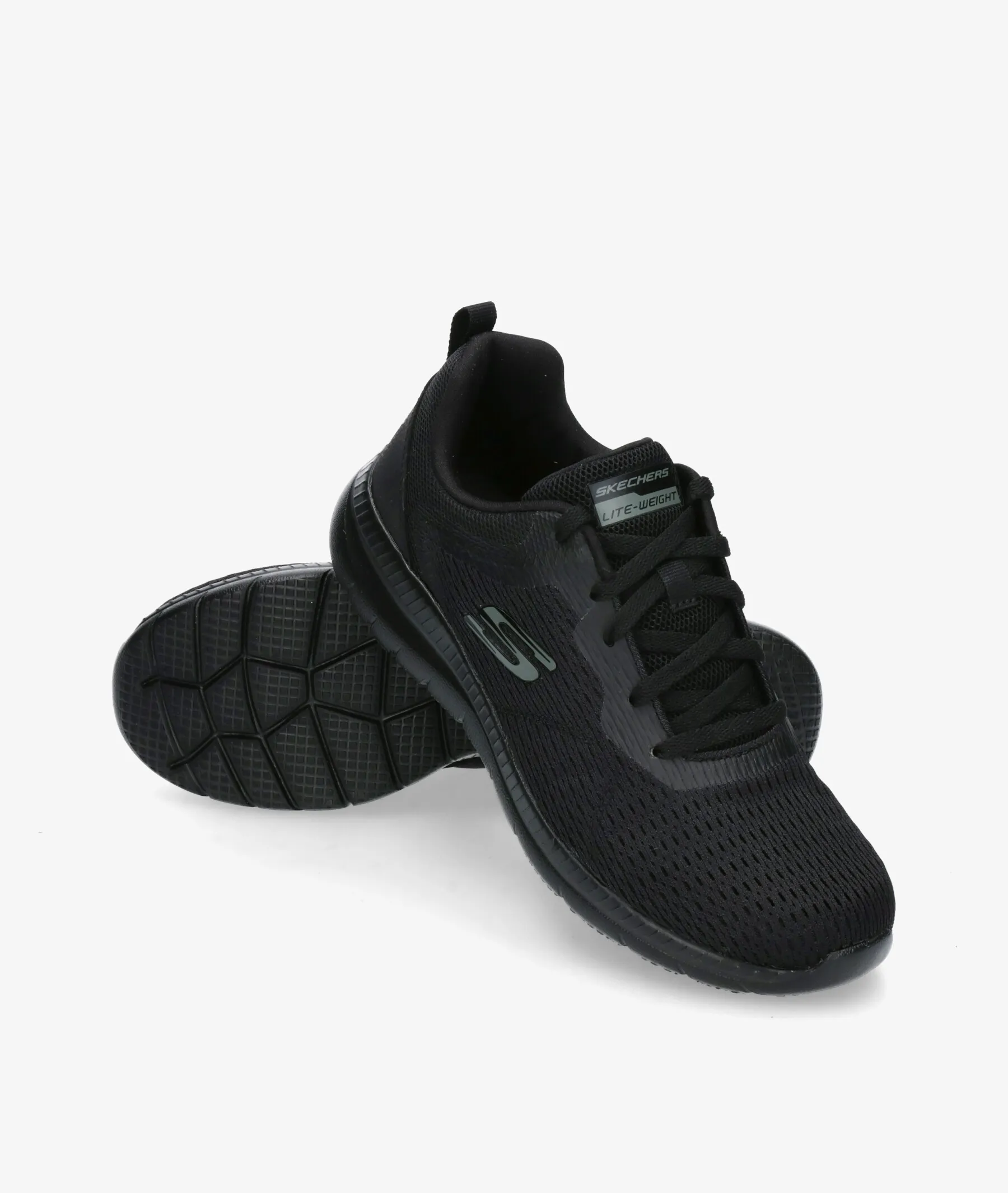 Deportivos Skechers 12607 en negro