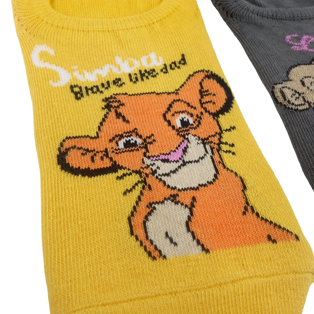 DISNEY Punteras invisibles Rey León color multi