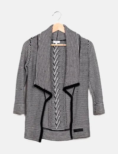DKNY Chaqueta punto estampado