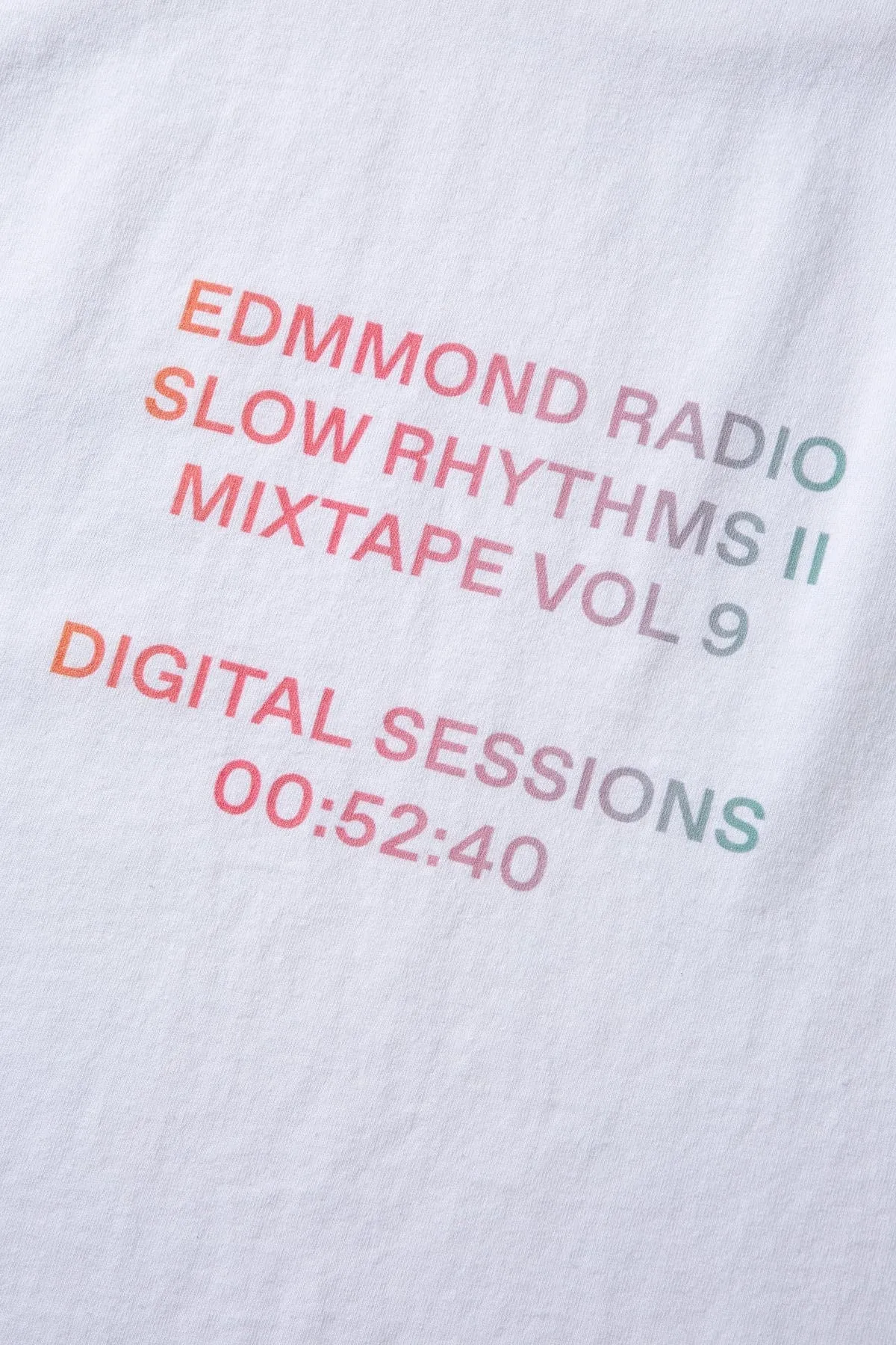 Edmmond – Camiseta Slime plain white