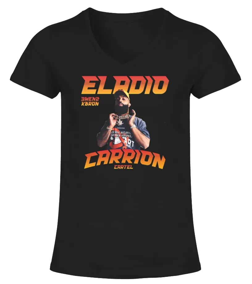 Eladio Carrion Merch Camiseta cuello pico Mujer