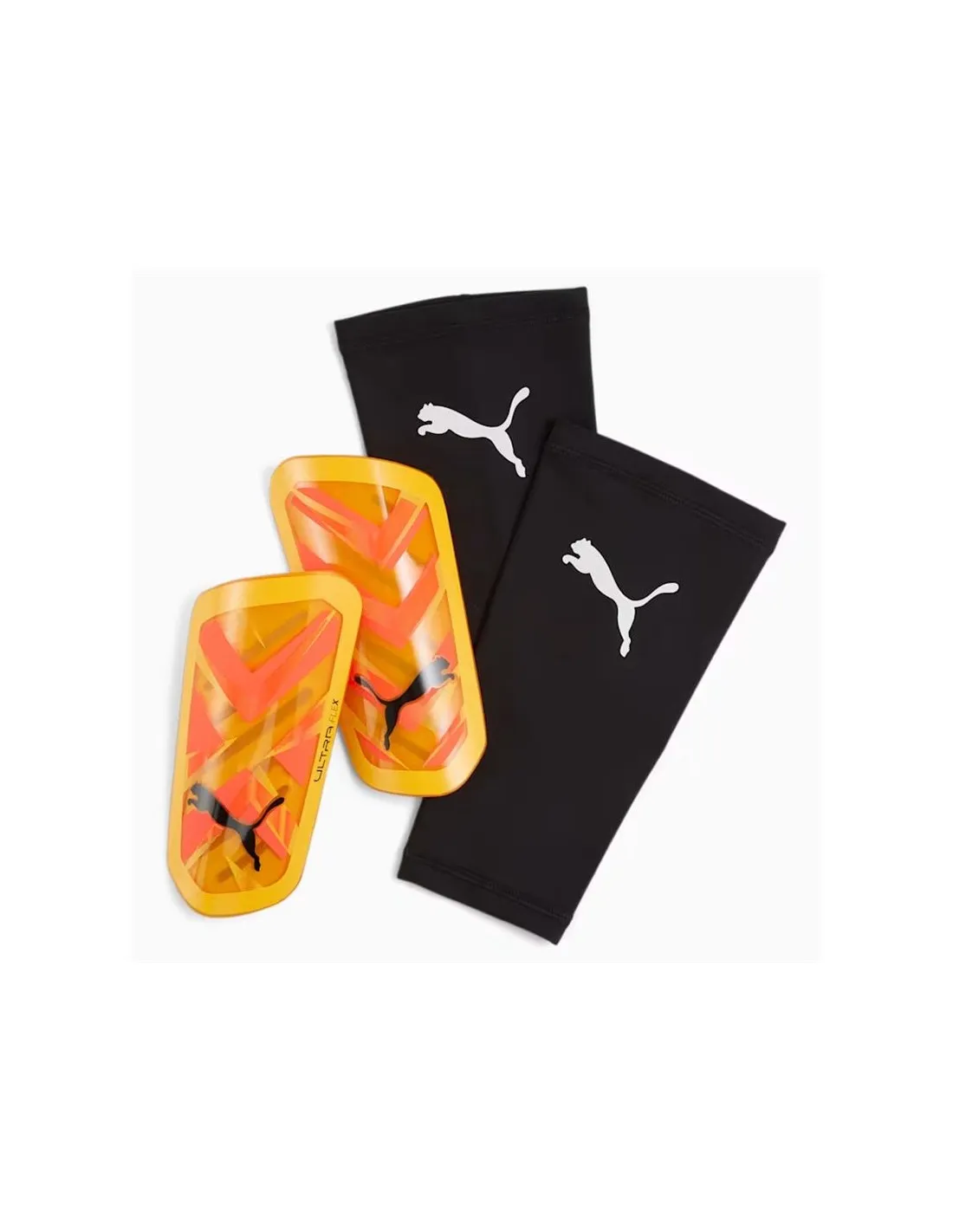 Espinilleras de Fútbol Puma ULTRA Flex leeve Sunset Glow Sun Hombre