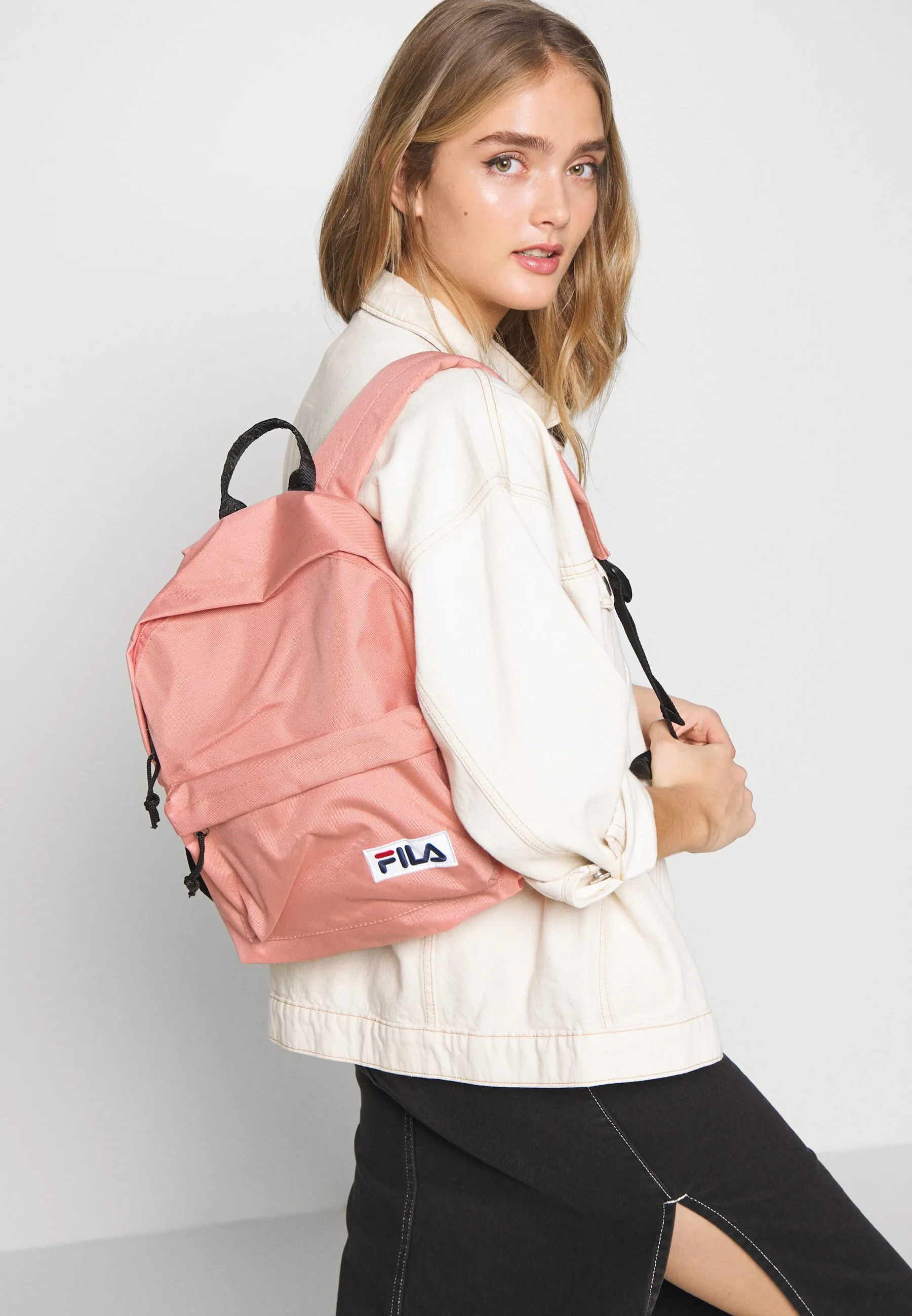fila mochila pequeña unisex malmo salmón
