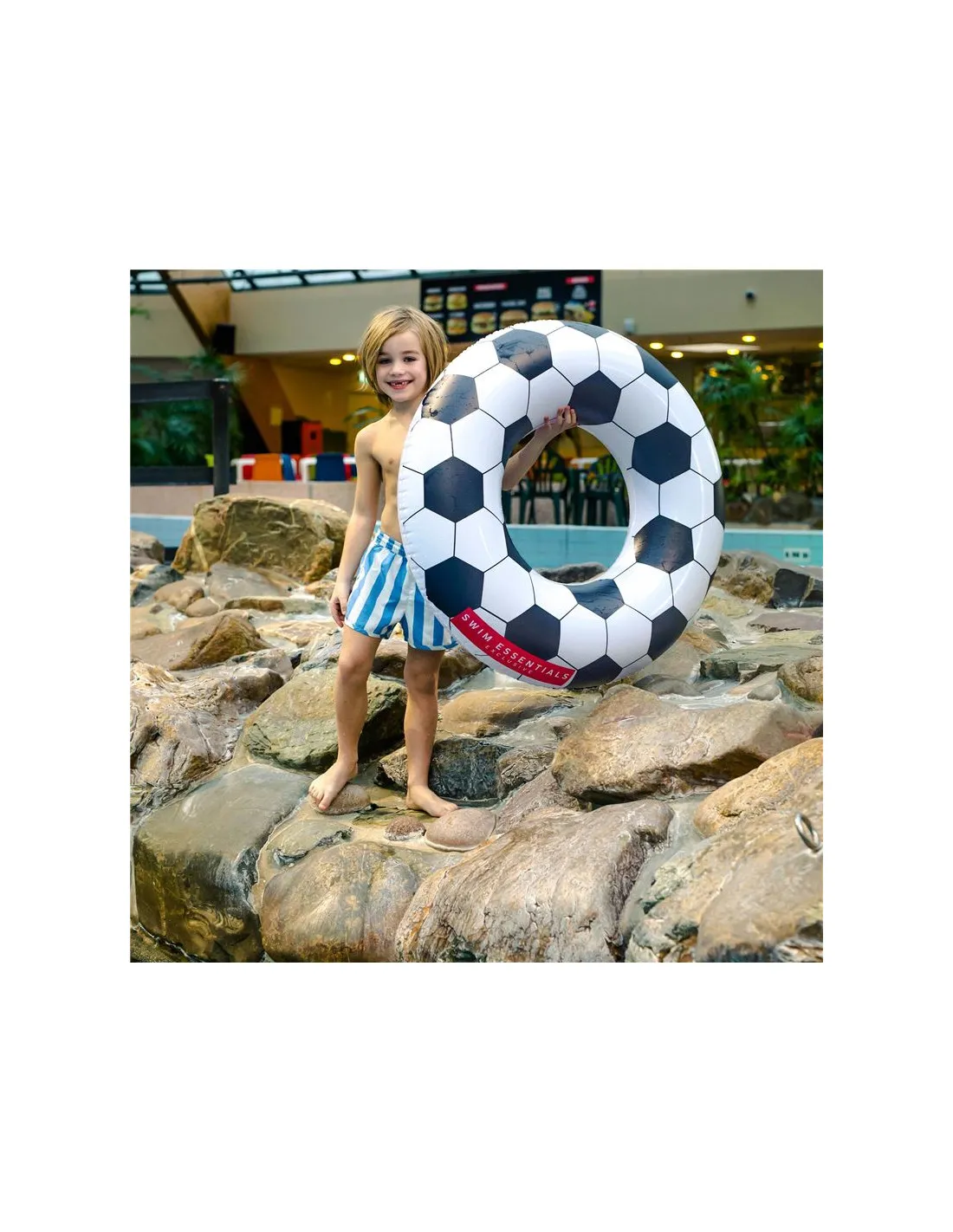 Flotador Swim Essentials Soccer 90 cm