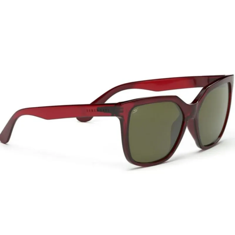 Gafas de mujer Serengeti Wakota (Shiny Crystal Burgundy Spirit Polarized Cat 2 to 3)