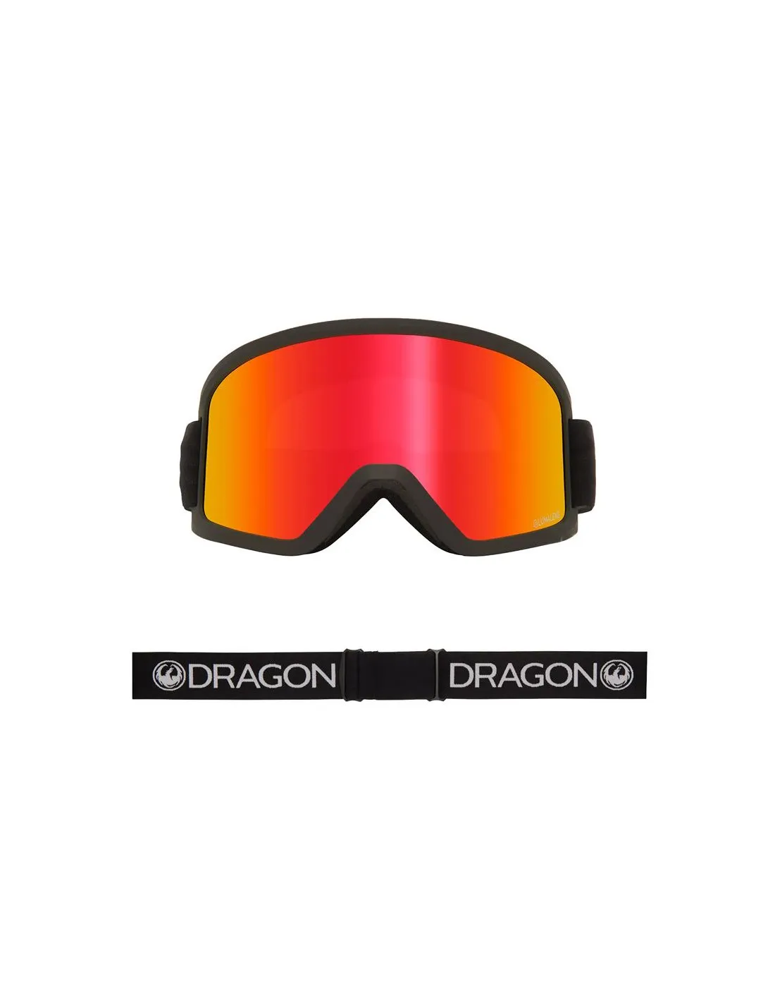 Gafas de Snowboard Dragon R1 Otg Rojo