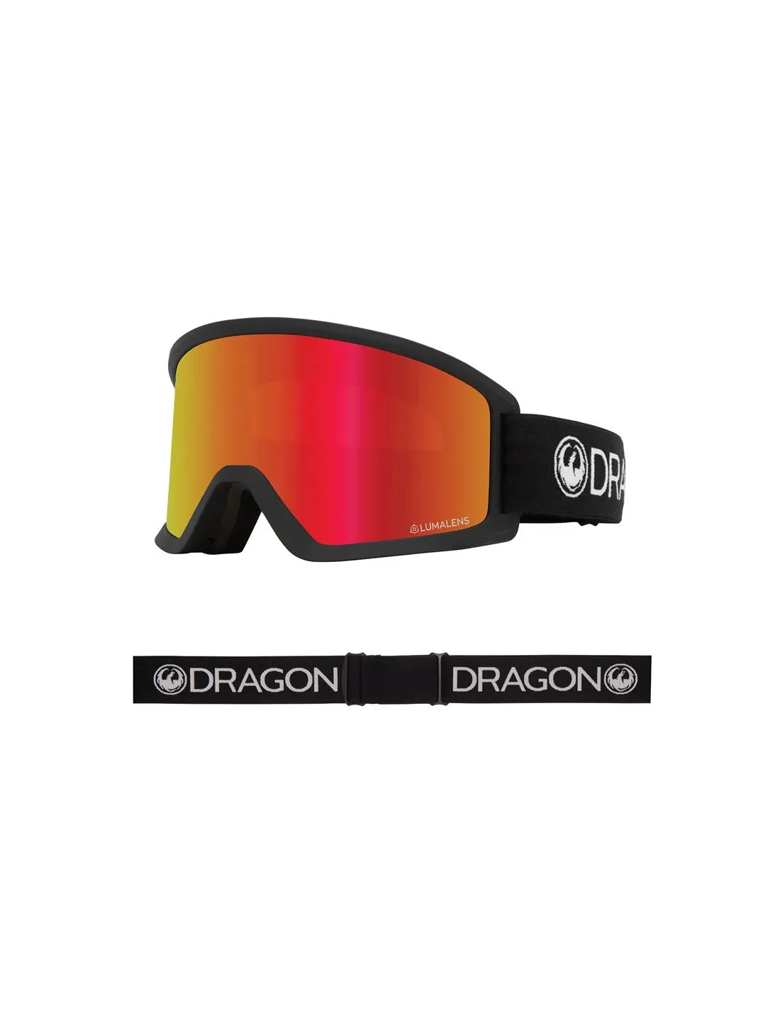 Gafas de Snowboard Dragon R1 Otg Rojo
