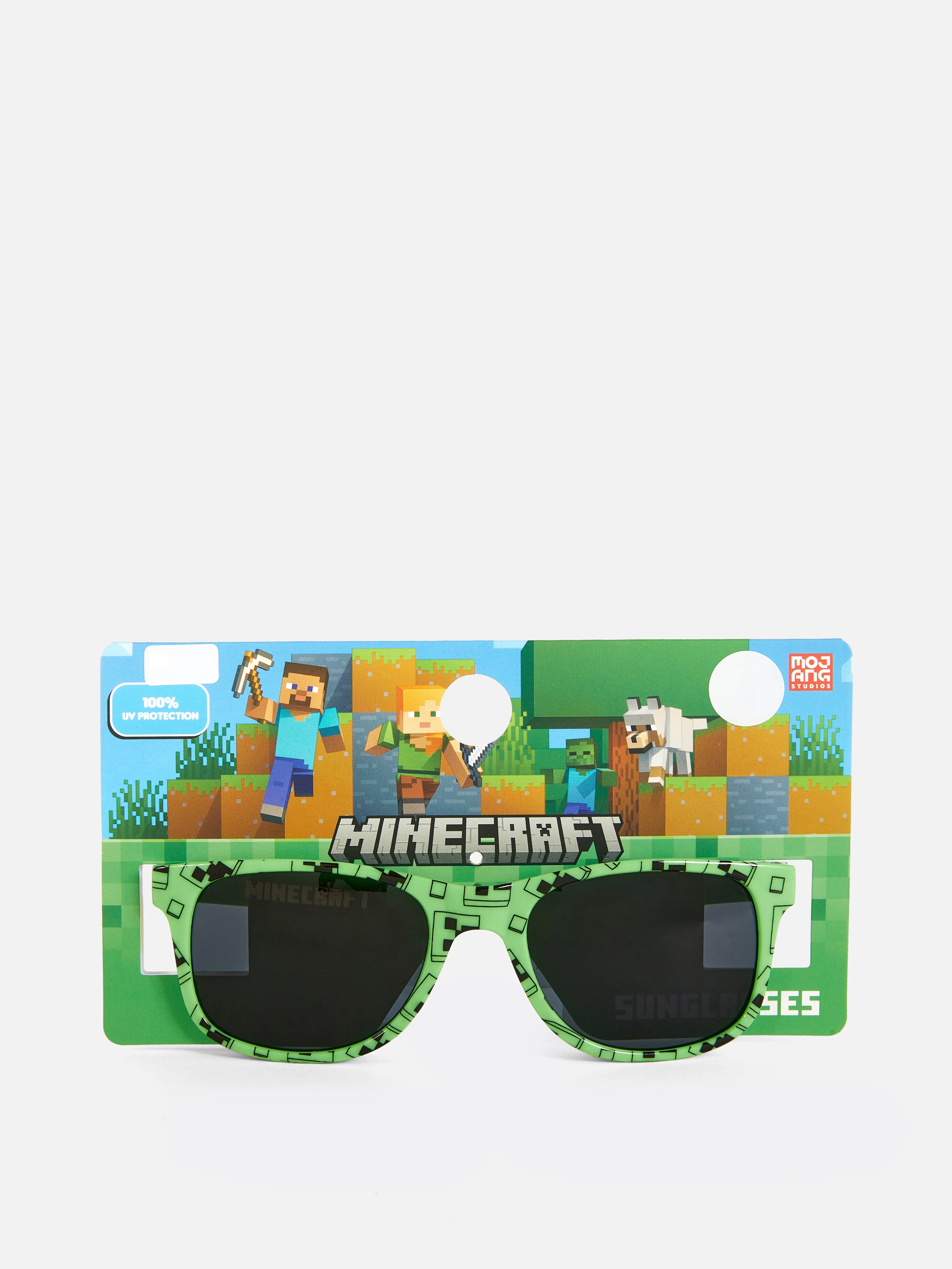 Gafas de sol rectangulares de Minecraft