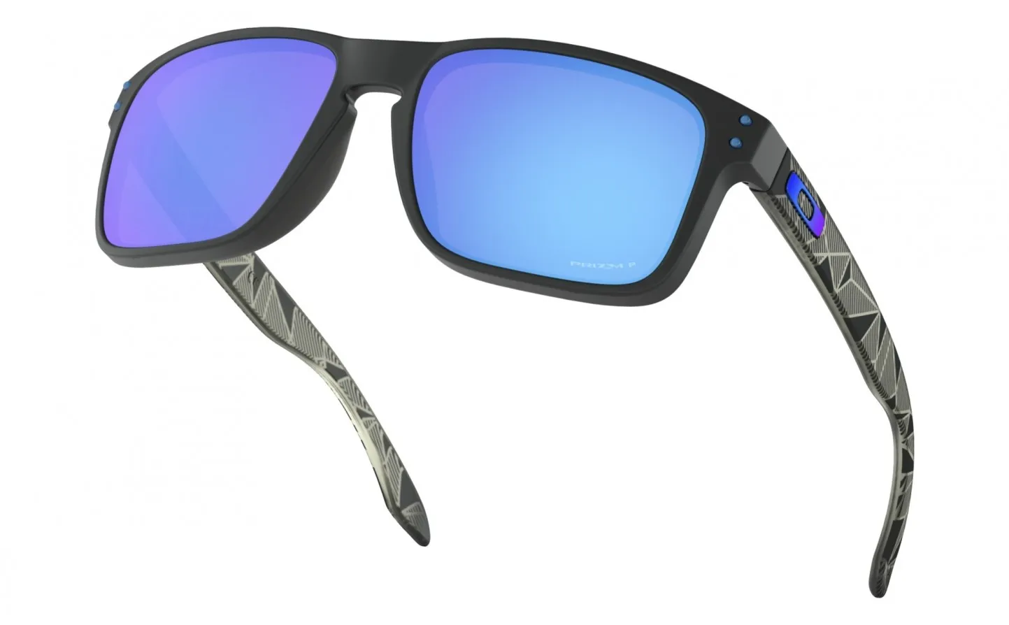 GAFAS OAKLEY HOLBROOK NEGRO MATE PRIZMATIC LENTE PRIZM SAPPHIRE POLARIZED |OO9102H055|