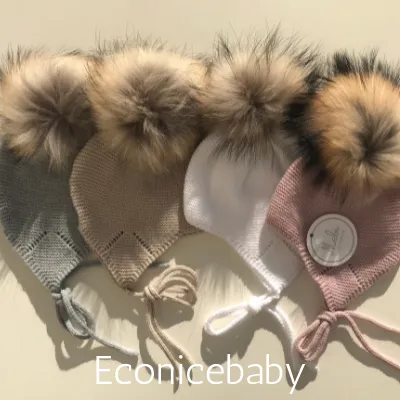 Gorro de punto bebé Mebi