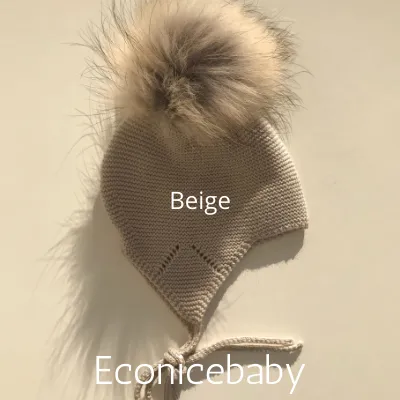 Gorro de punto bebé Mebi