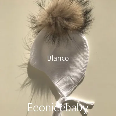 Gorro de punto bebé Mebi