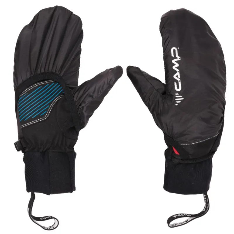Guantes Camp G COMP EVO (NEGRO / ROJO / AZUL CLARO)