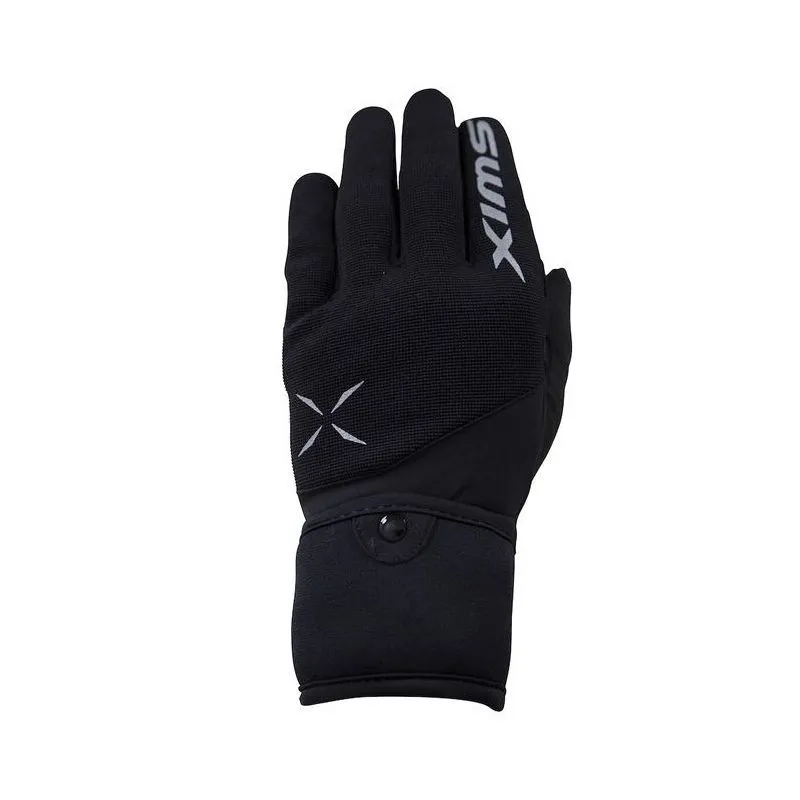 GUANTES DE MUJER ATLASX SWIX  MITT (NEGRO)