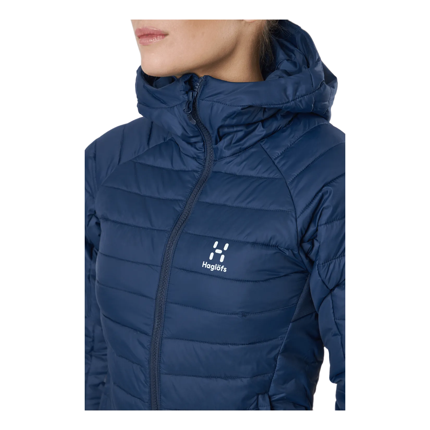 Haglöfs Spire Mimic Hood Women Tarn Blue Solid