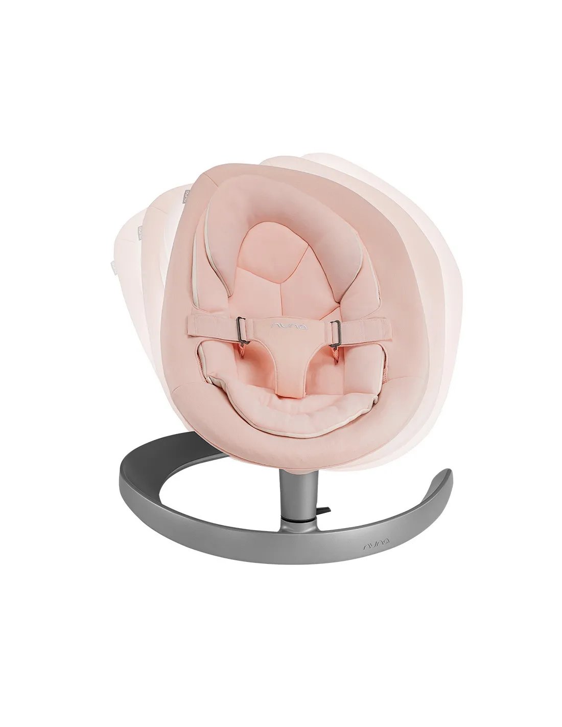 Hamaca bebé Nuna Leaf Grow peach