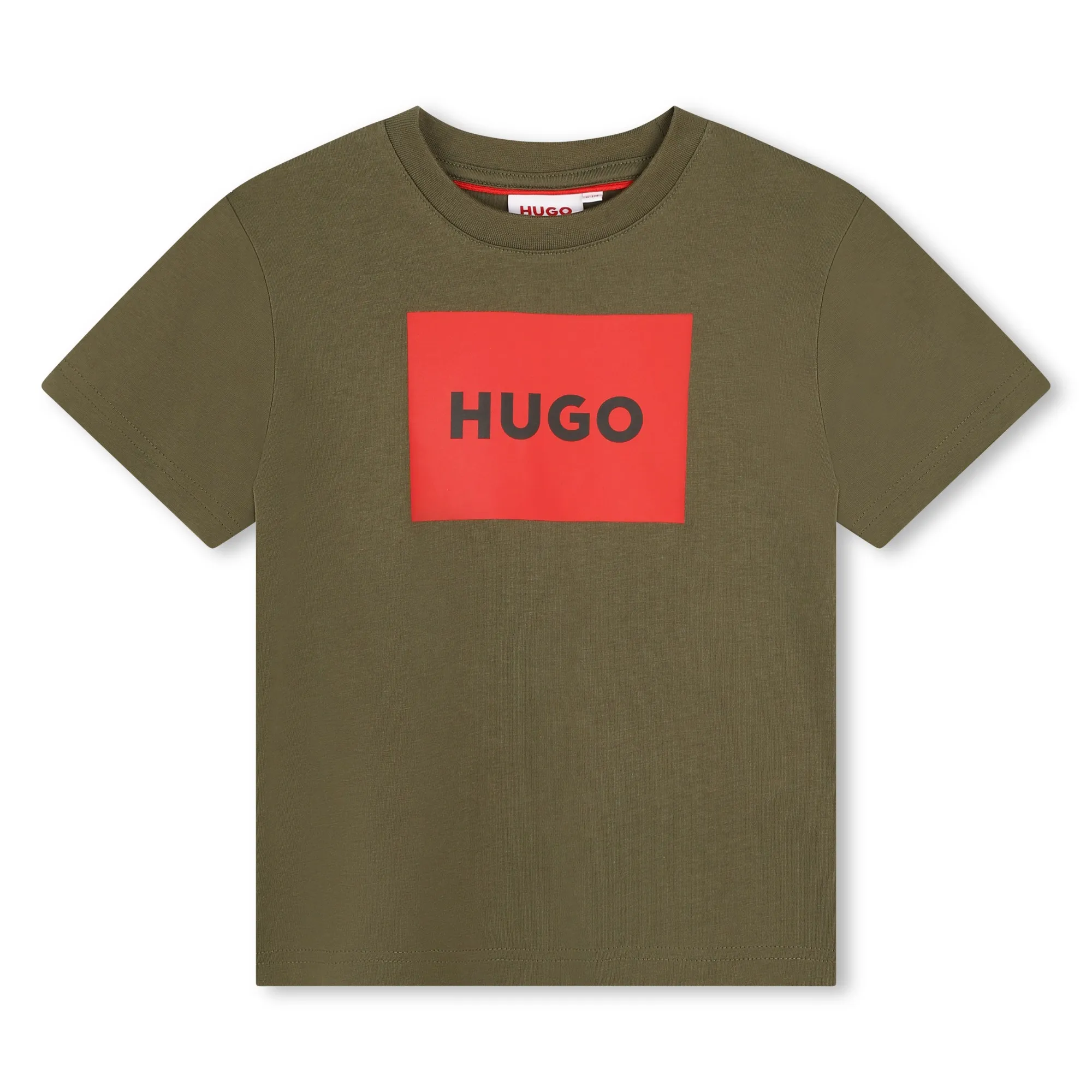 HUGO Camiseta con logo cuadrado