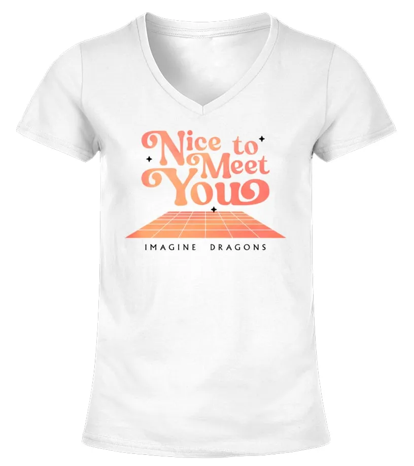 Imagine Dragons Merch Camiseta cuello pico Mujer