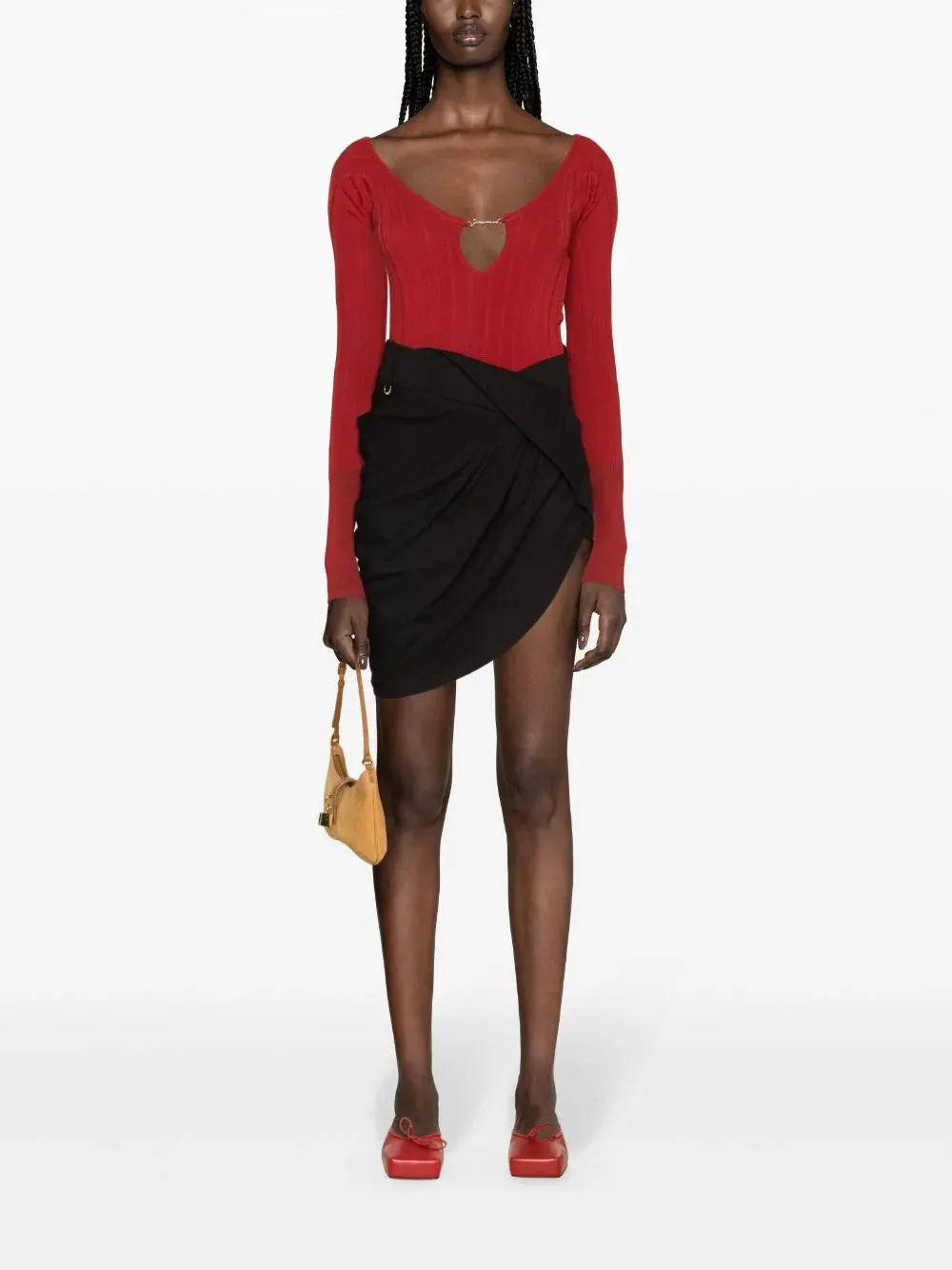 Jacquemus Women La Mini Jupe Saudade Black