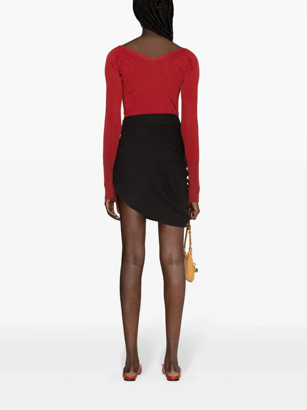 Jacquemus Women La Mini Jupe Saudade Black